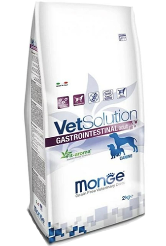 Сухой корм Monge Vetsolution Dog Adult Gastrointestinal для собак при нарушениях ЖКТ 2кг