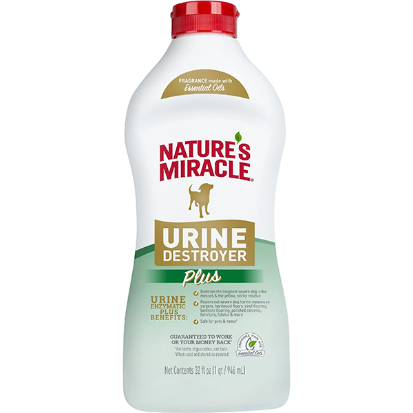 Средство Natures Miracle Dog Urine Destroyer Pour 8in1 для собак Уничтожитель запаха мочи 8в1 Нейчерс Миракл 946мл