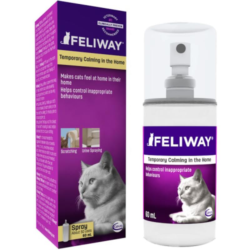 Feliway - антистресовий препарат Фелівей спрей для котів 60 мл