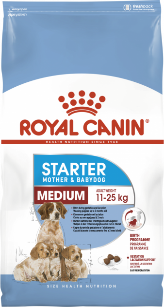 Сухий корм Royal Canin Medium Starter для цуценят середніх порід 1кг